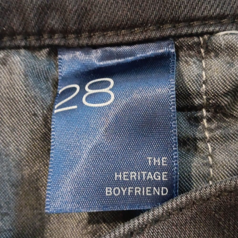 Pilcro Dark Denim Heritage Boyfriend Jeans - Picture 11 of 14